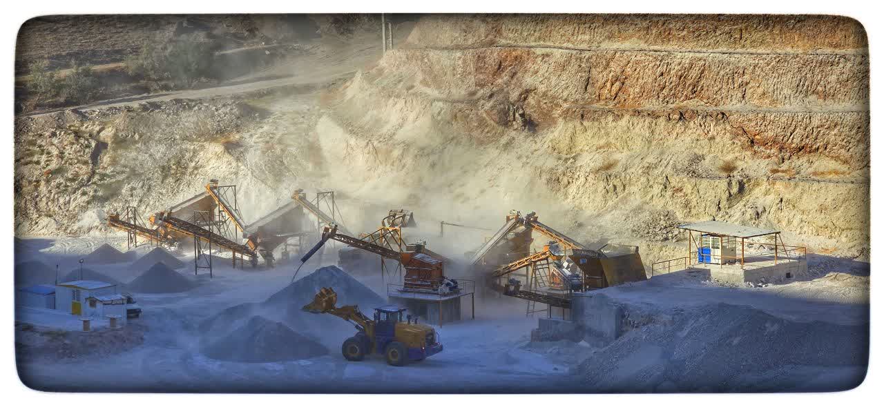 نمای واقعی معدن پرلیت آبتین